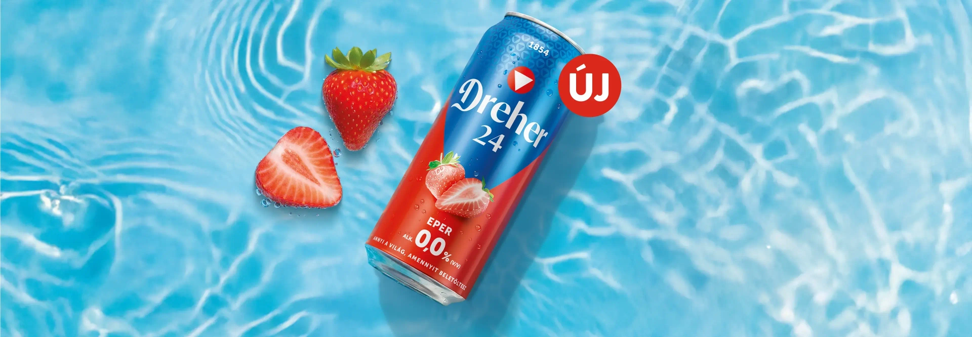 Elindult az eperszezon, megérkezett a Dreher 24 Eper!