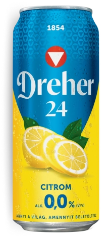 Dreher 24 Citrom, 0,0%