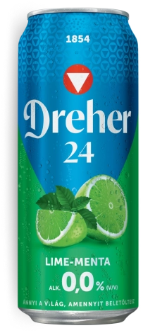Dreher 24 Lime-menta, 0,0%